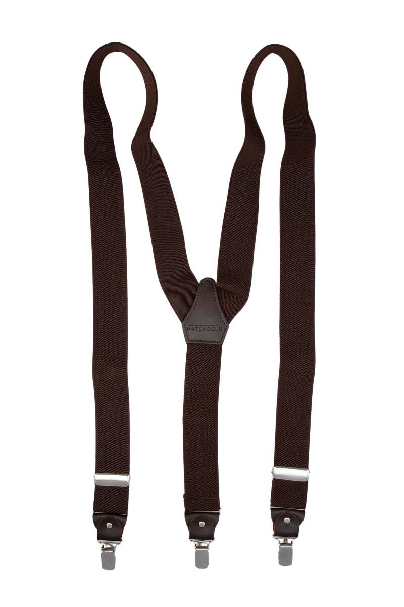 Kahverengi Pantolon Askısı - Hatemoğlu (1)