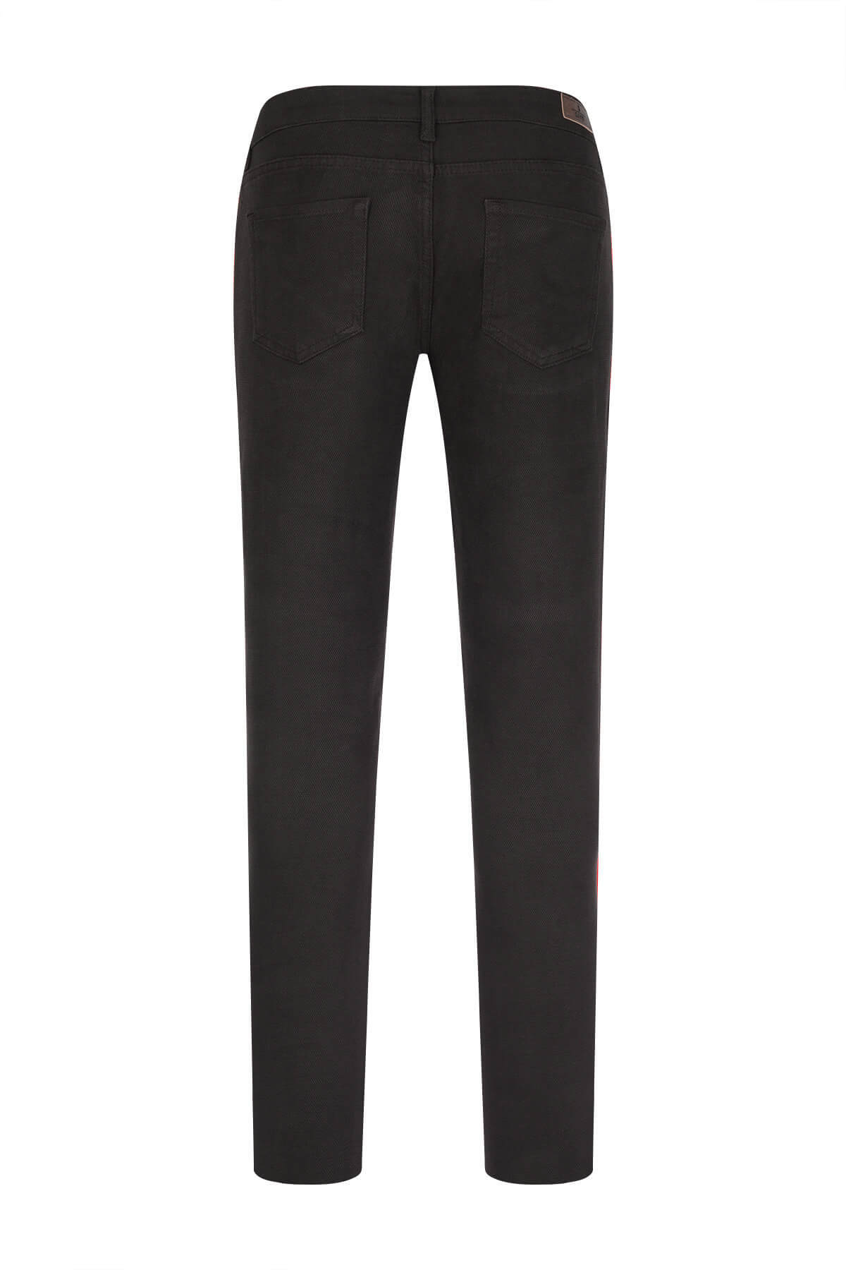 Kahverengi Rahat Kesim 5 Cep Kanvas Pantolon - 3