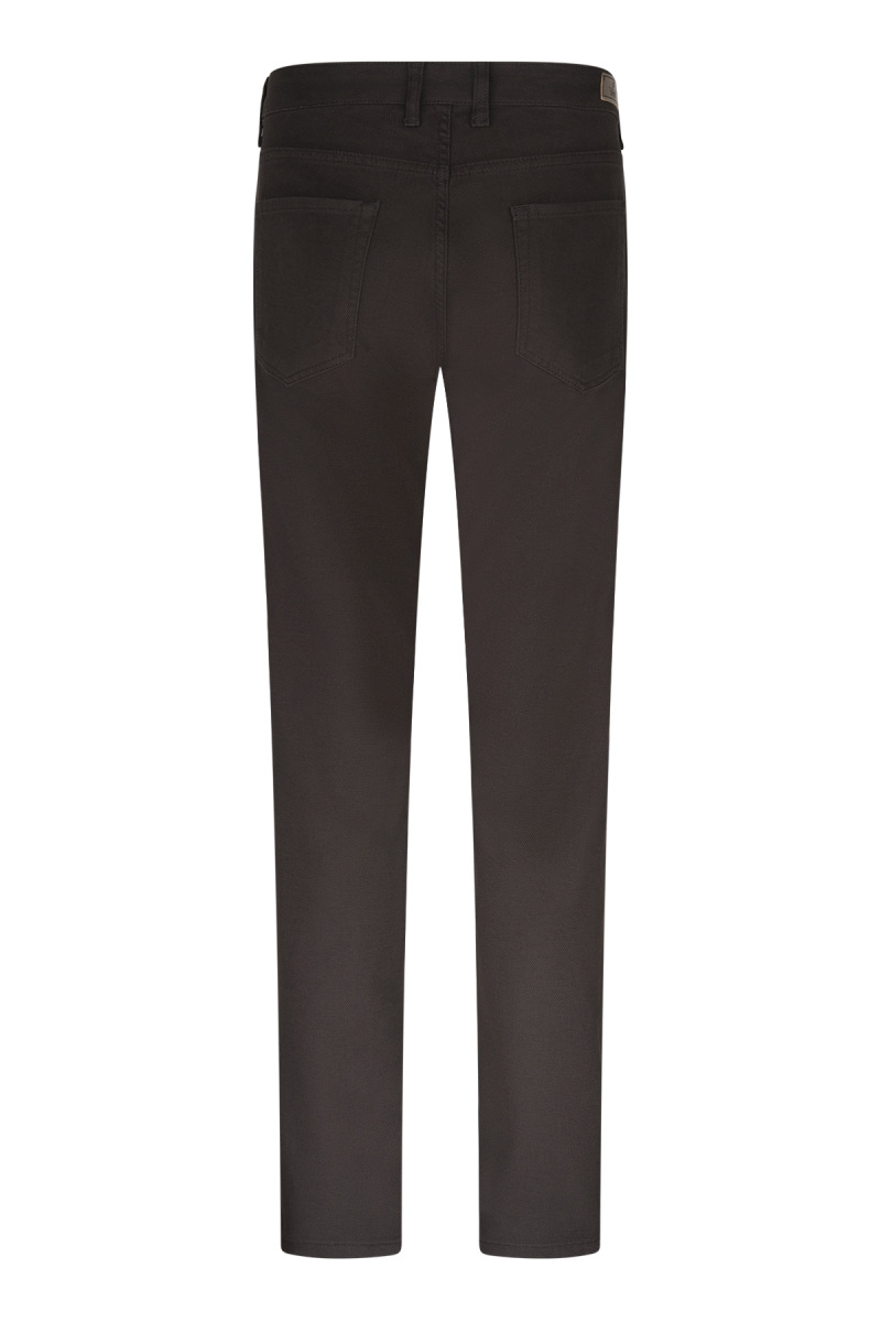 Kahverengi Regular Fit 5 Cep Pamuklu Kanvas Pantolon - Hatem Saykı (1)