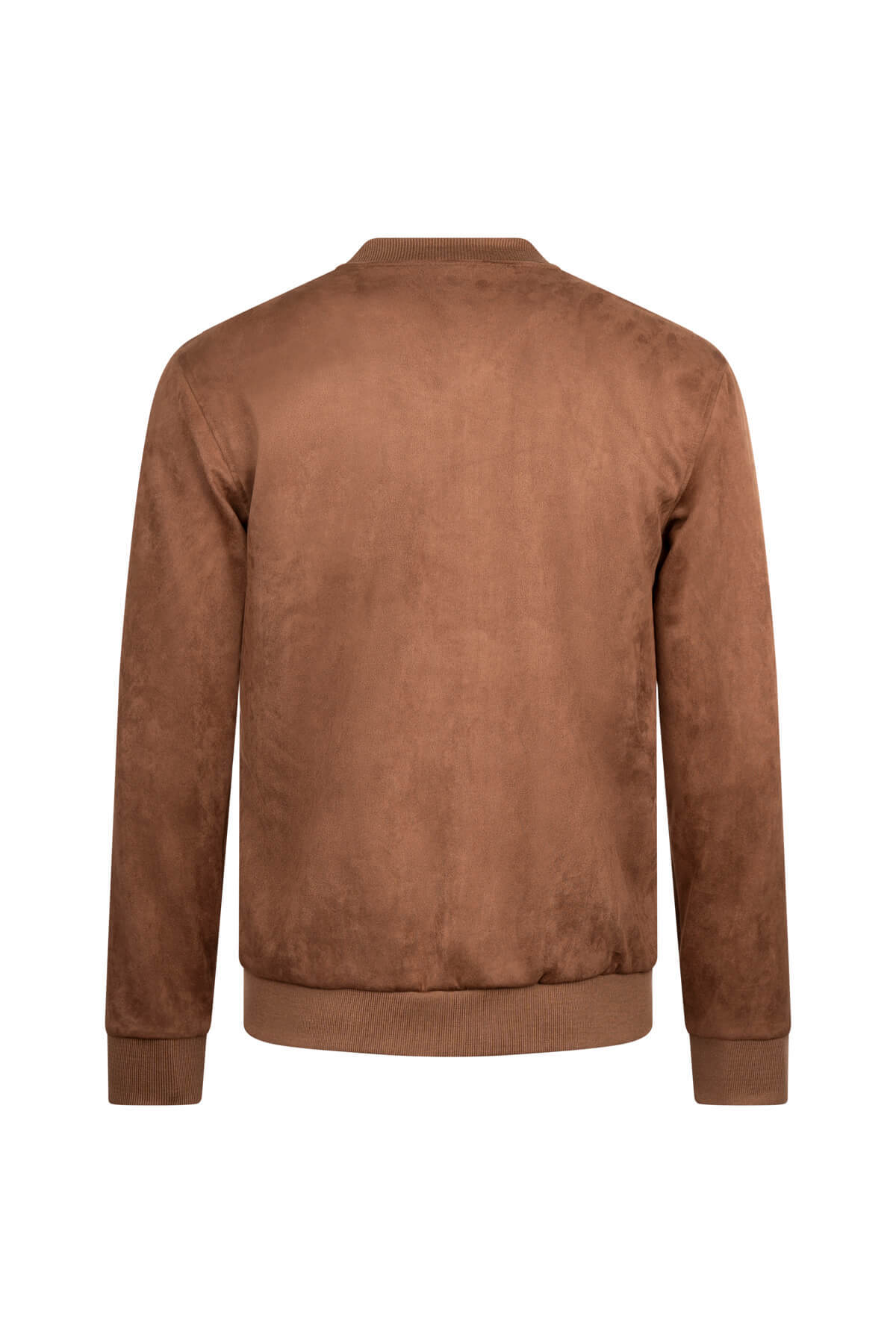 Koyu Kahverengi Regular Fit Bomber Yaka Mevsimlik Mont - 2