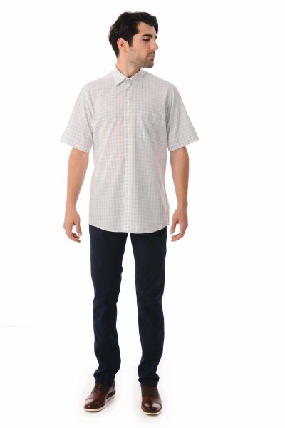 Kareli Klasik Yeşil Gömlek - 2