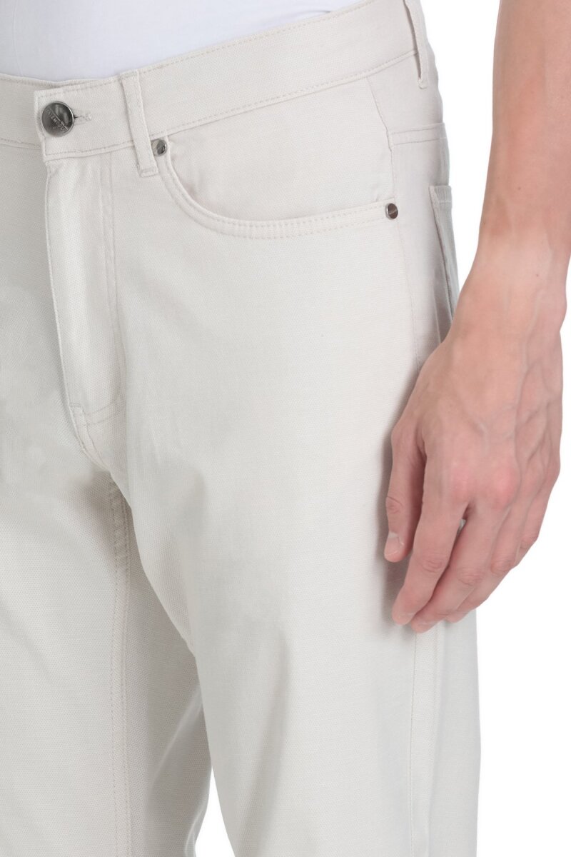 Keten Regular Fit Pamuklu 5 Cep Kanvas Pantolon - Hatemoğlu (1)