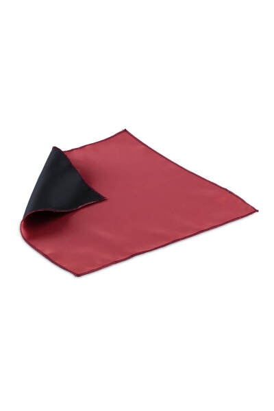 Kiremit Klasik Saten Cep Mendili - 2