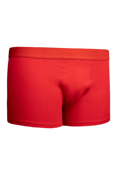 Kırmızı Pamuklu Boxer 