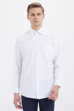 Klasik Beyaz Gömlek - 5