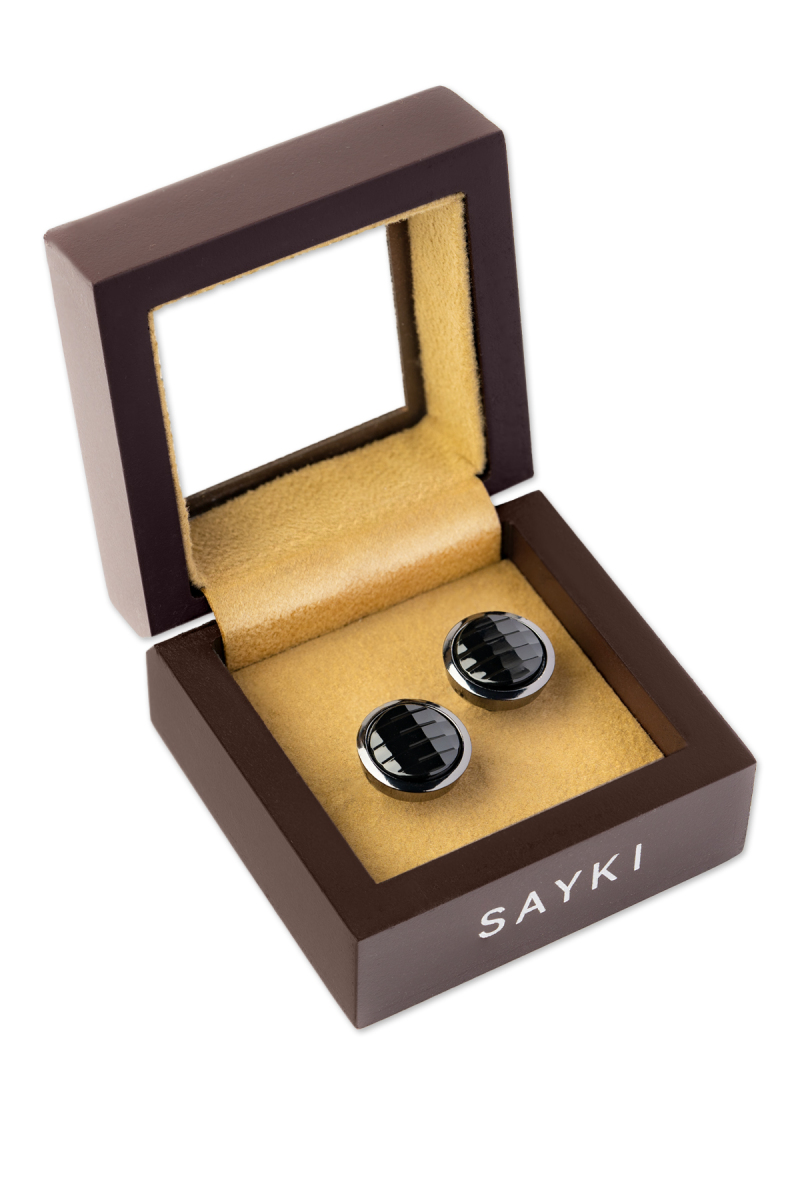 Yuvarlak Kol Düğmesi - Hatem Saykı