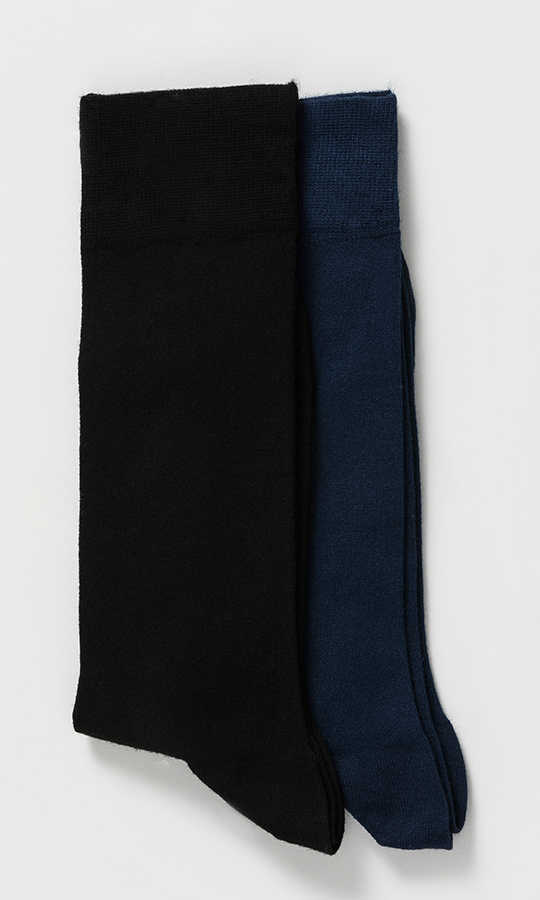 Lacivert İkili Çorap - 2