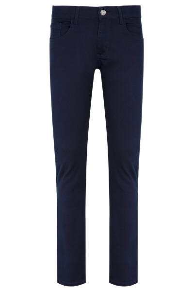 Lacivert Slim Fit Spor Pantolon - 2