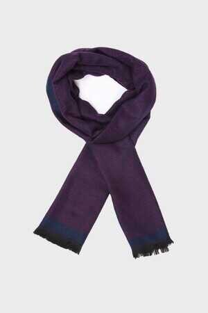 Lacivert Desenli Atkı - 4