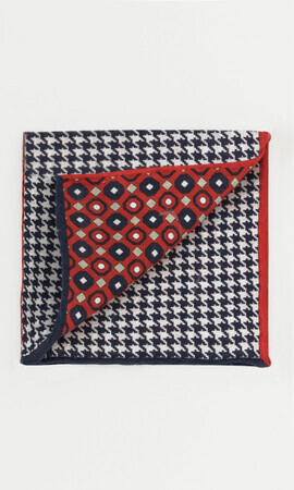 Lacivert Bordo Mendil - 8