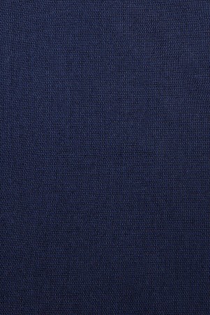 Lacivert Slim Fit Düz 100% Pamuk Düğmeli Yaka Uzun Kollu Casual Oxford Gömlek - Thumbnail