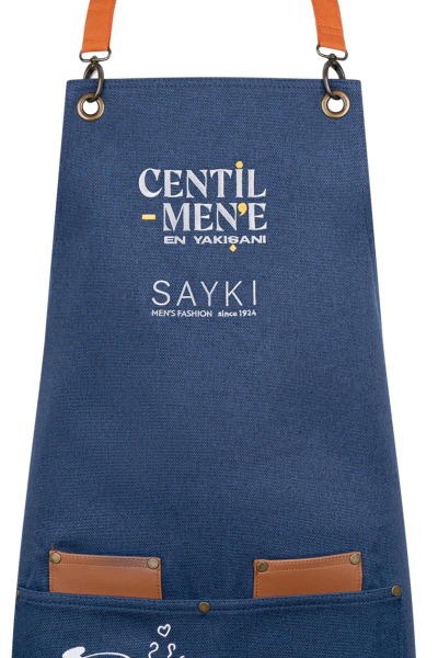 Lacivert Centilmen Mutfak Önlüğü - 2