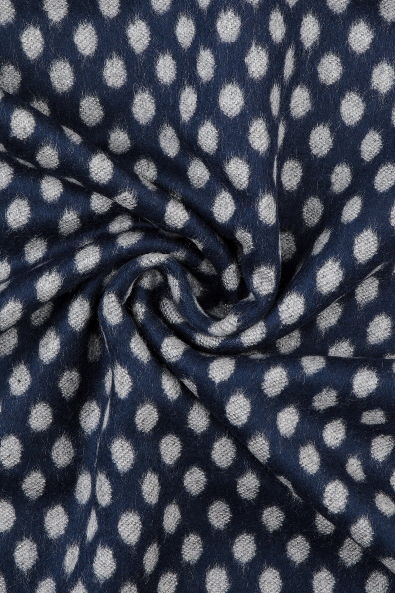 Lacivert Desenli Atkı - Hatemoğlu (1)