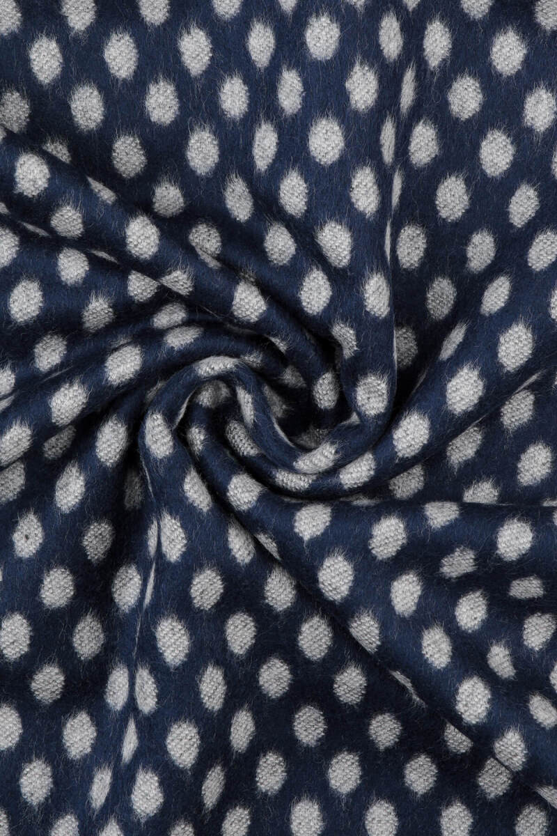 Lacivert Desenli Atkı - Hatemoğlu (1)