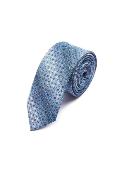 Lacivert Desenli Kravat - 1