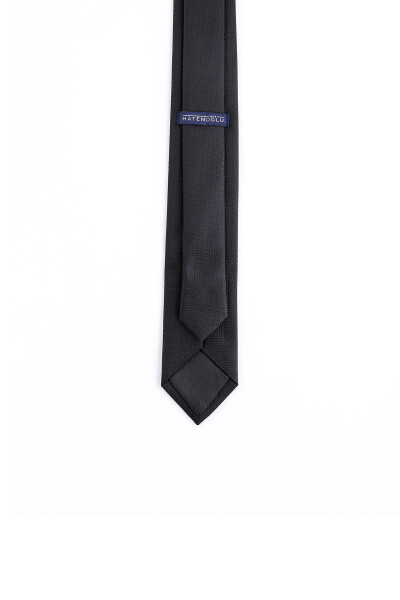 Lacivert Desenli Micro Casual Kravat - 3