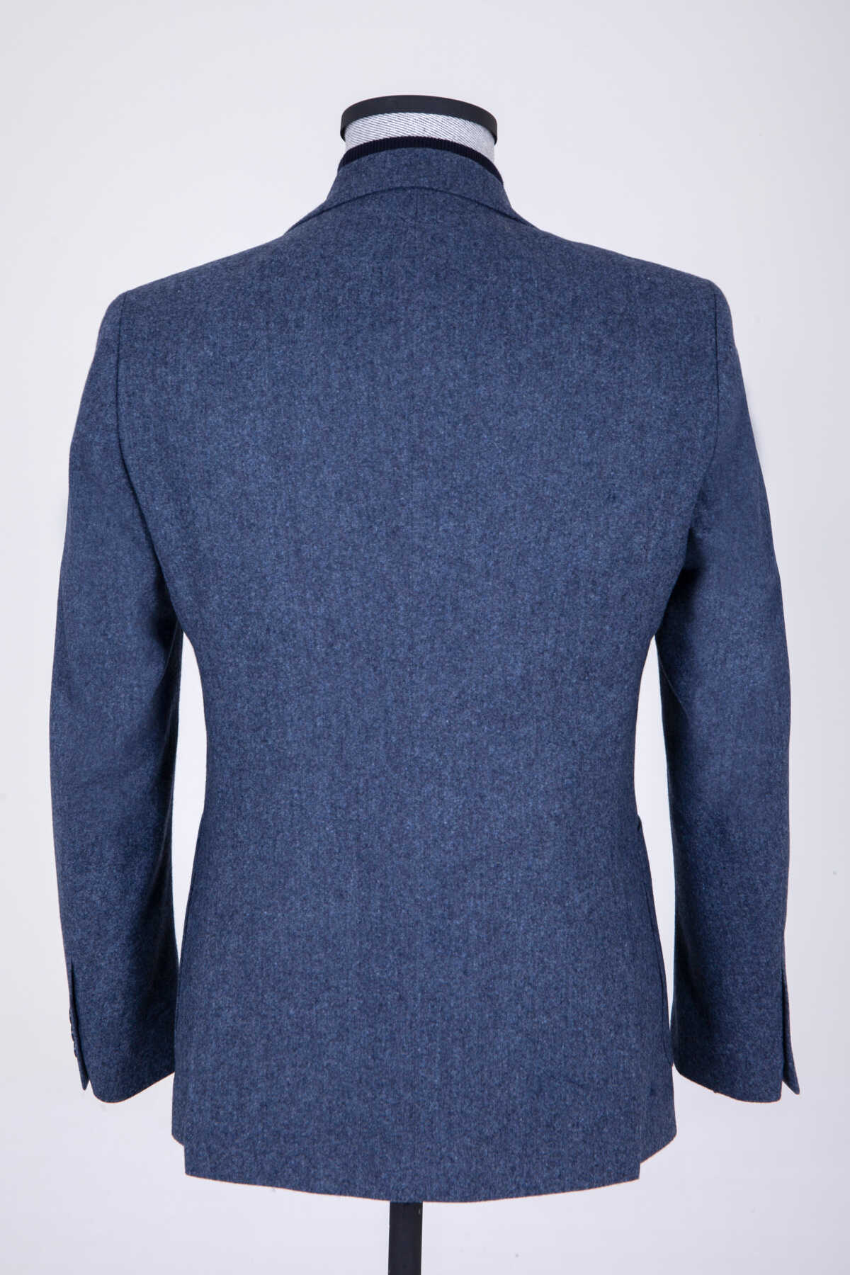 Lacivert Desenli Slim Fit Ceket - 5