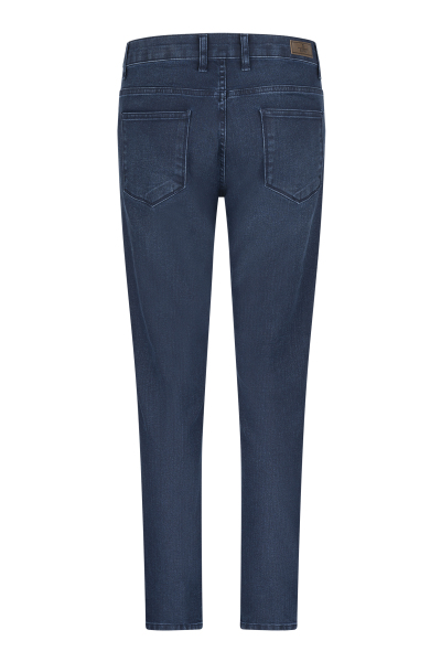 Lacivert Dinamik Fit 5 Cep Pamuklu Kot Pantolon - 2