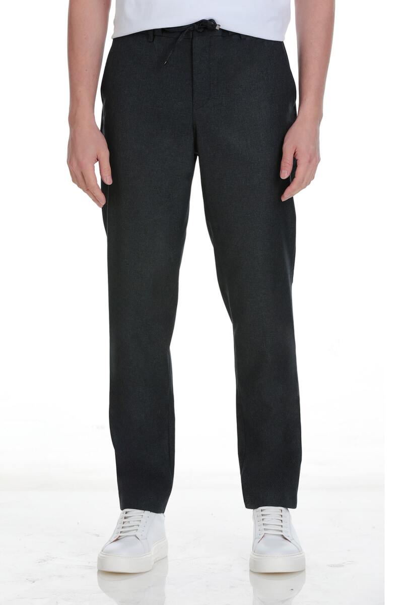 Lacivert Dinamik Fit Yandan Cepli Jogger Pantolon - Hatemoğlu