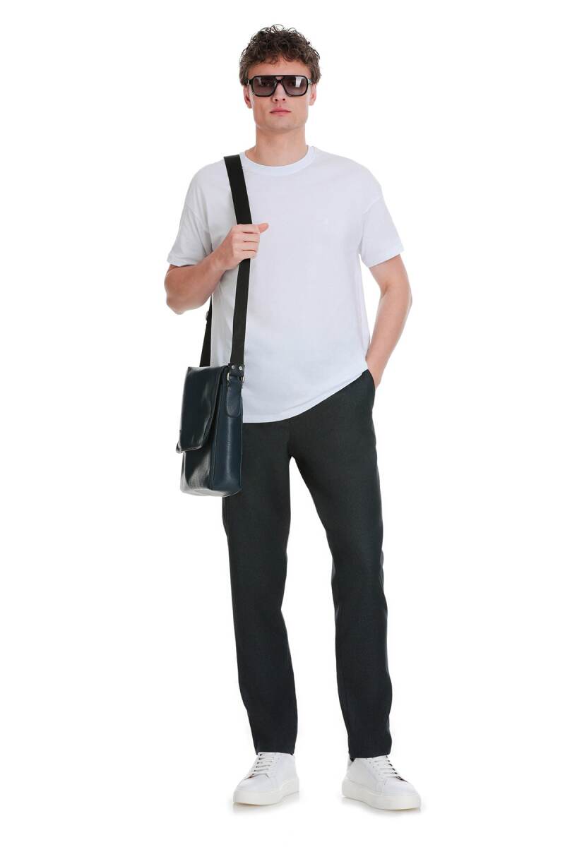 Lacivert Dinamik Fit Yandan Cepli Jogger Pantolon - Hatemoğlu (1)