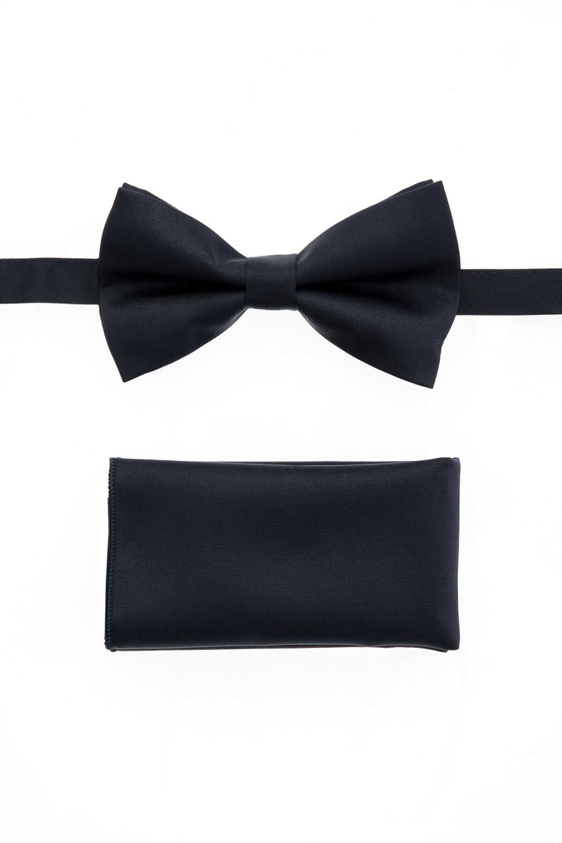 Lacivert papyon Mendil Set - Hatem Saykı