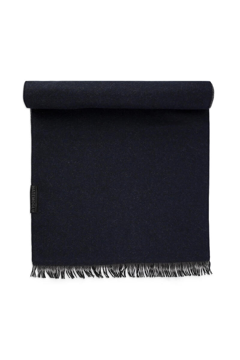 Lacivert Çift Taraflı Atkı - Hatemoğlu (1)