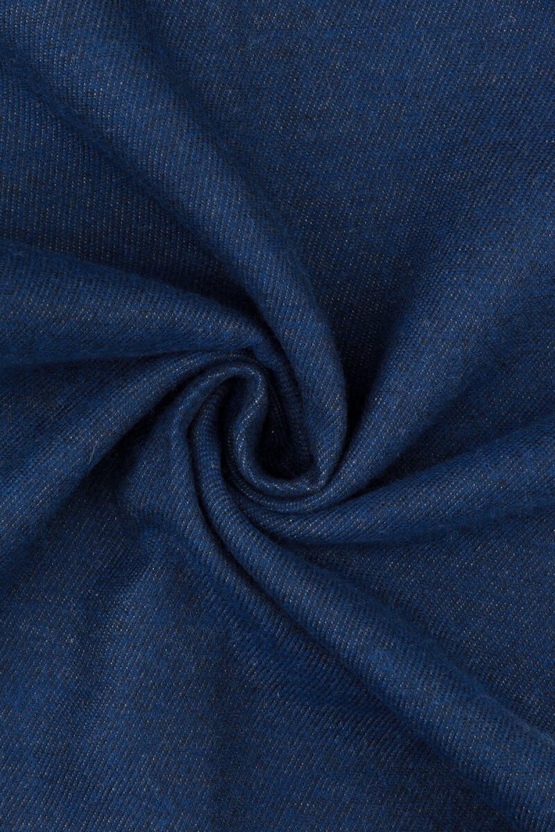 Lacivert - Gri Çift Taraflı Atkı - Hatemoğlu (1)