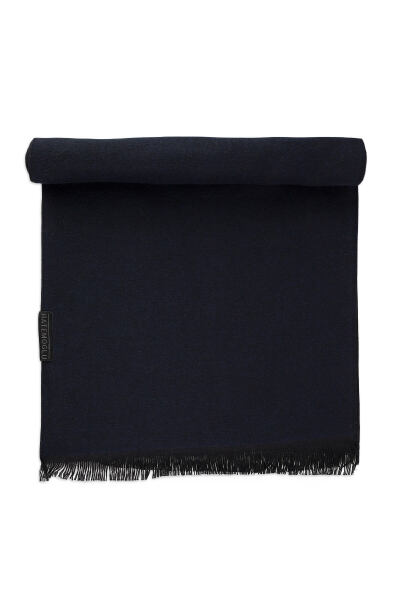 Lacivert Çift Taraflı Atkı - 4