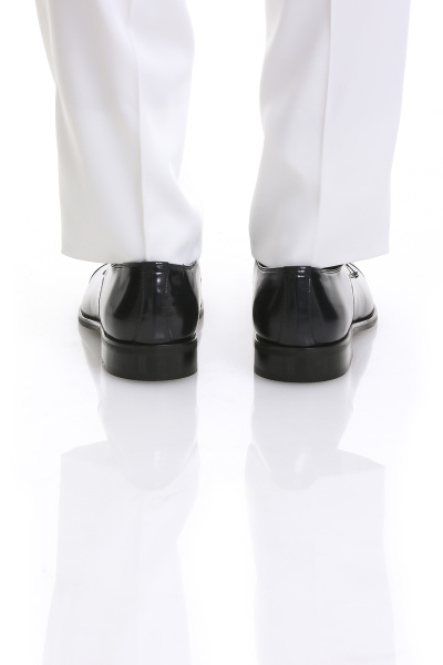 Lacivert Klasik Bağcıklı Deri Ayakkabı - 6