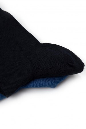 Lacivert - Mavi Basic Çorap - Thumbnail