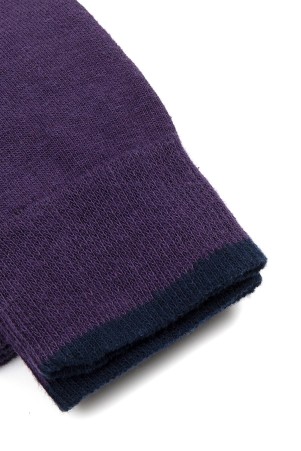 Lacivert İkili Soket Çorap - Thumbnail