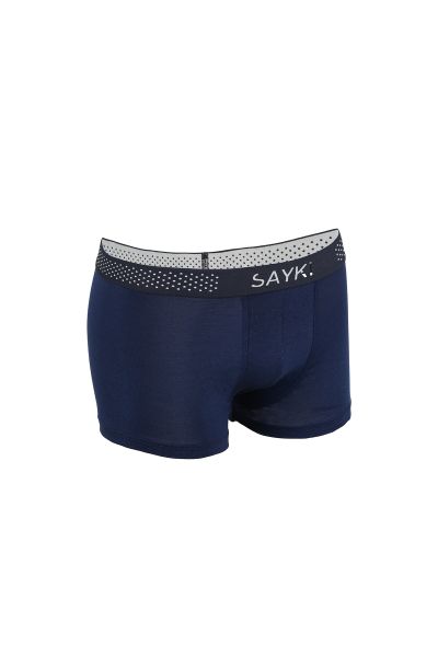 Lacivert Pamuklu Boxer - 1