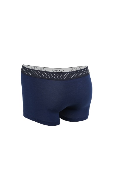 Lacivert Pamuklu Boxer - 3
