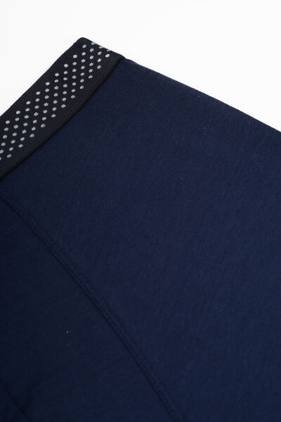 Lacivert Pamuklu Boxer - 2