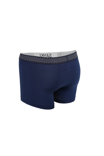 Lacivert Pamuklu Boxer - 3