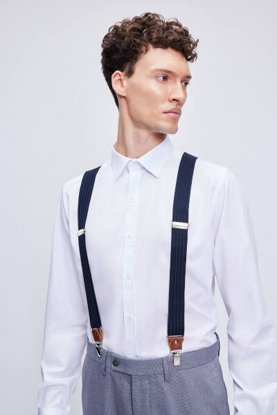 Lacivert Pantolon Askısı - 2