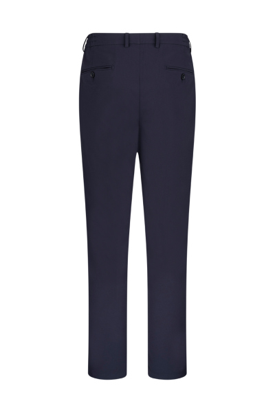 Lacivert Rahat Kesim Yandan Cepli Jogger Pantolon - 2