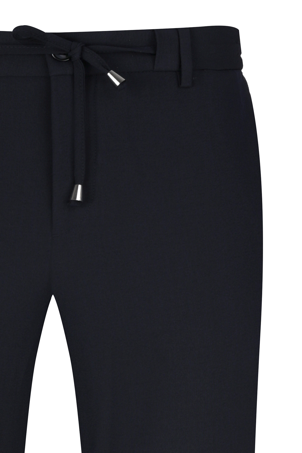 Lacivert Rahat Kesim Yandan Cepli Jogger Pantolon - 2