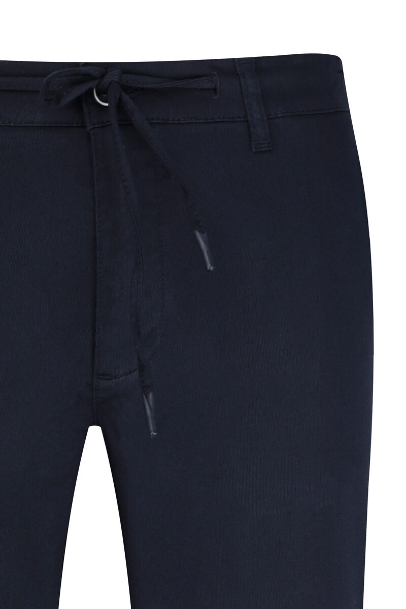 Lacivert Rahat Kesim Yandan Cepli Jogger Pantolon - Saykı (1)