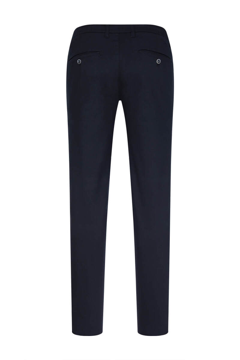 Lacivert Rahat Kesim Yandan Cepli Jogger Pantolon - Saykı (1)