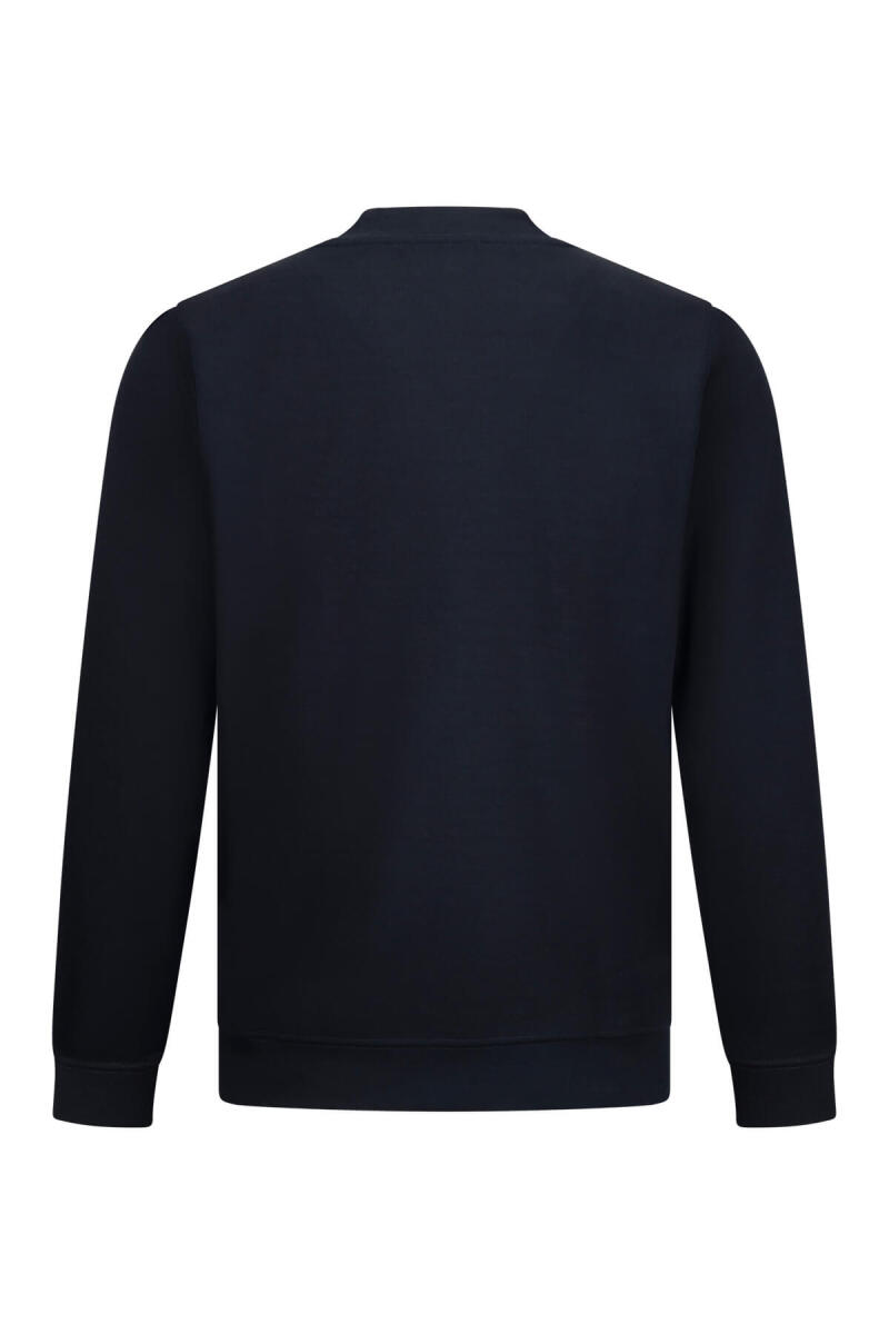 Lacivert Regular Fit Bisiklet Yaka Sweatshirt - HTML (1)