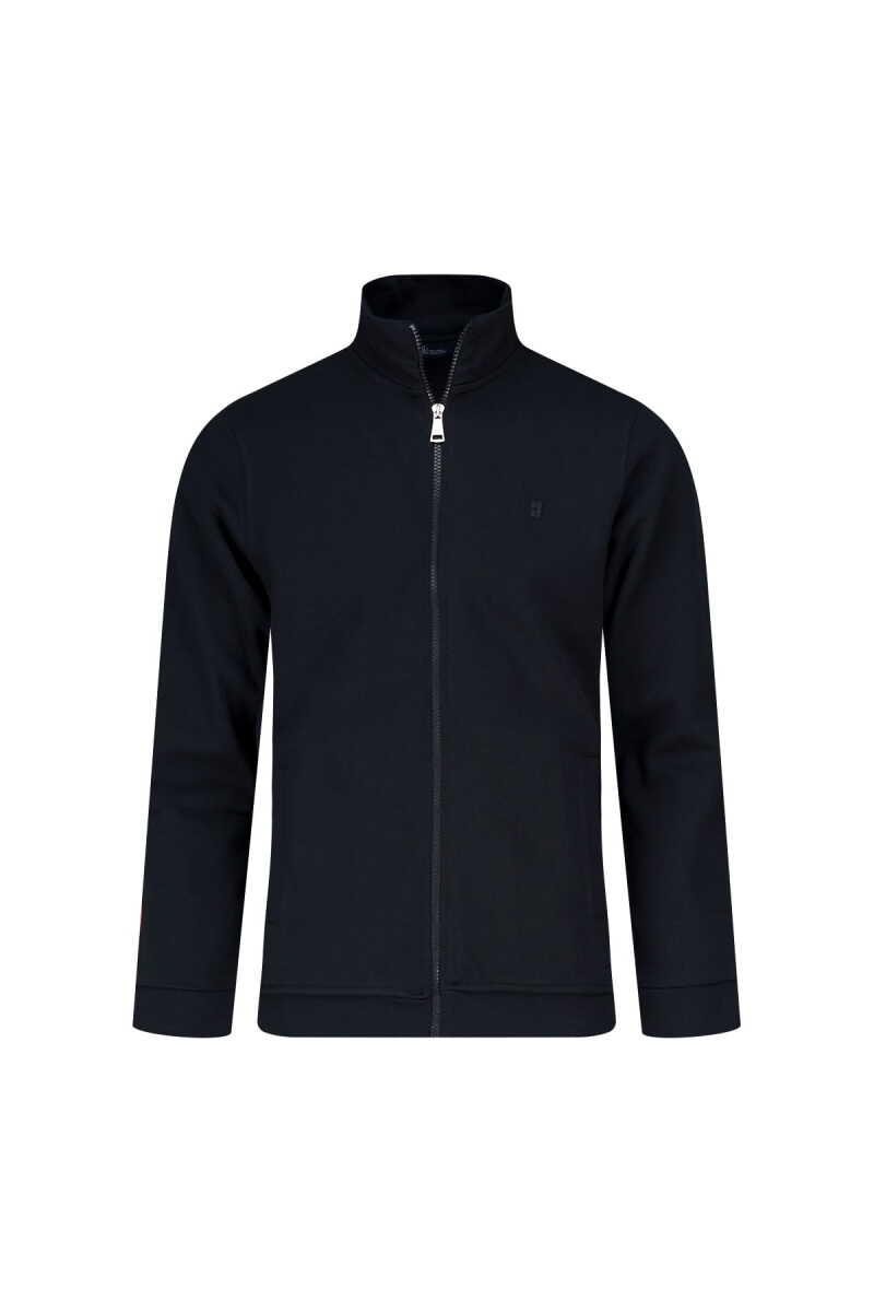 Lacivert Regular Fit Fermuarlı Yarım Balıkçı Yaka 100% Pamuk Triko Hırka