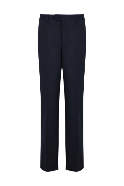 Lacivert Regular Fit Kumaş Pantolon - 1
