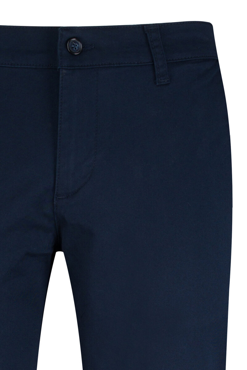 Lacivert Regular Fit Yandan Cepli Kanvas Pantolon - Hatemoğlu (1)