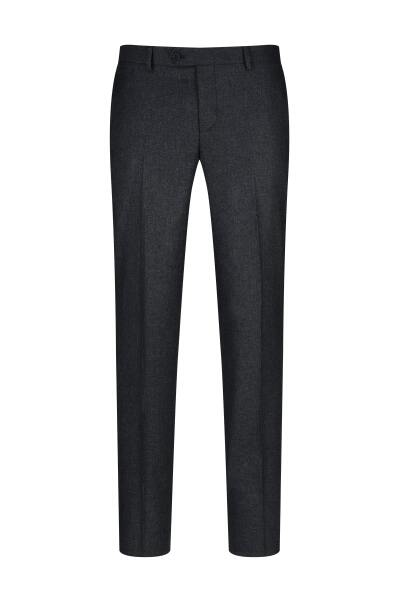 Lacivert Regular Fit Yandan Cepli Kumaş Pantolon - 3