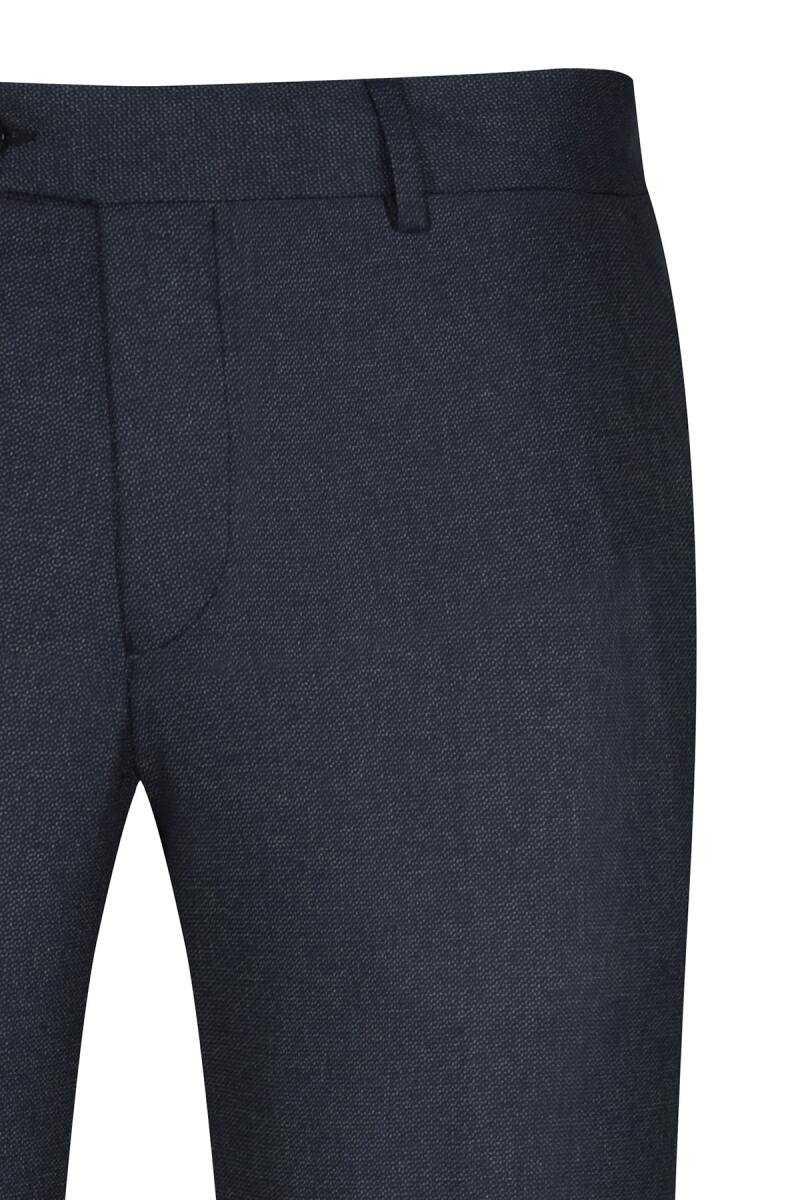 Lacivert Regular Fit Yandan Cepli Kumaş Pantolon - Saykı (1)