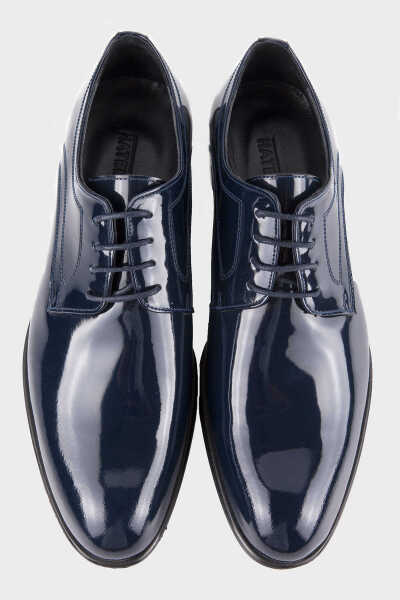 Lacivert Klasik Oxford Ayakkabı - 6