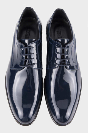 Lacivert Klasik Oxford Ayakkabı - 10