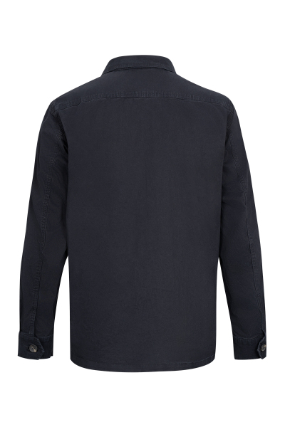 Lacivert Slim Fit Bebe Yaka Mevsimlik Mont - 2