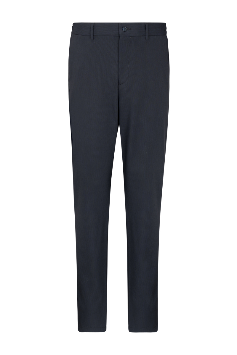 Lacivert Slim Fit Mono Yaka Takım Elbise - Saykı (1)